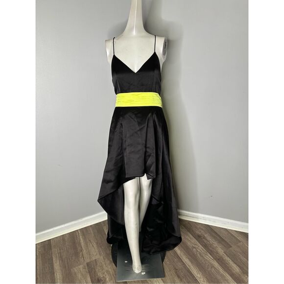 Alice + Olivia Joss Bow Back High-Low Gown SZ US 4 - Picture 7 of 12